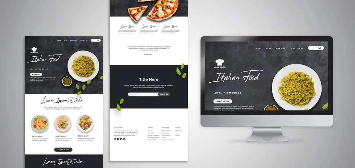 Webstránka pre reštauráciu, kaviareň či bar | White Eagles & Co.
